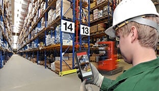 Mobile data capture in the warehousing and inventories industry